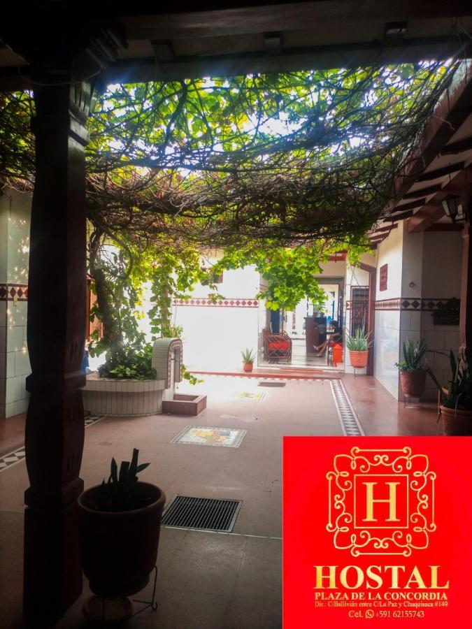 Hotel Hostal Plaza De La Concordia Santa Cruz de La Sierra Esterno foto