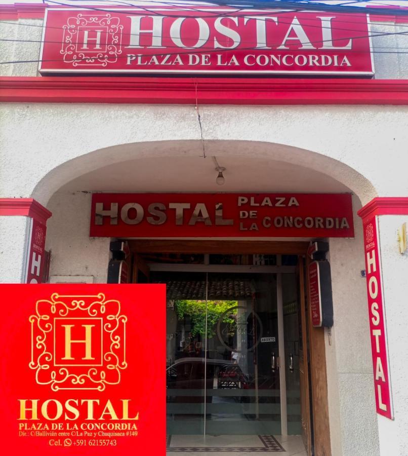 Hotel Hostal Plaza De La Concordia Santa Cruz de La Sierra Esterno foto