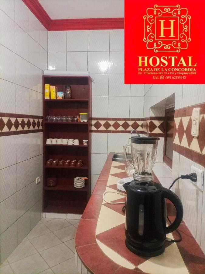 Hotel Hostal Plaza De La Concordia Santa Cruz de La Sierra Esterno foto